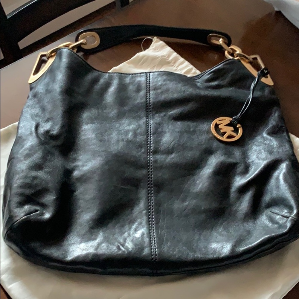 Leather bag Michael Kors color- Black